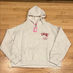 NWT Edikted ‘Feeling Lucky’ hooded sweatshirt